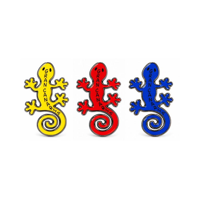 Pin Metálico Lagarto Gran Canaria