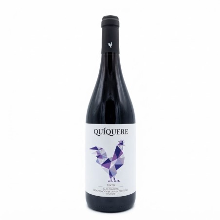 Vino tinto Quíquere