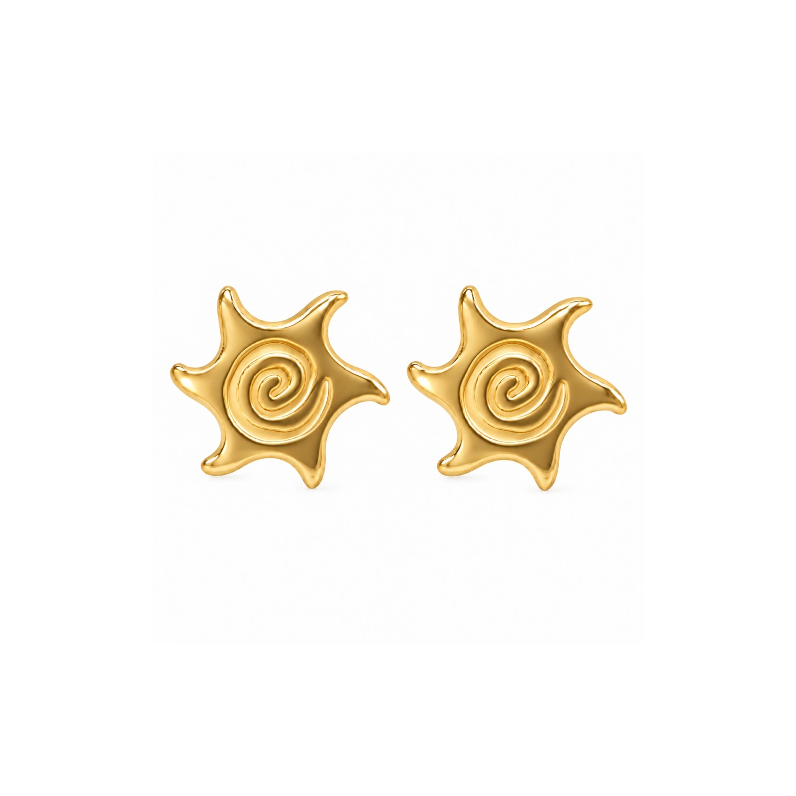 Pendientes Dormilona Sol Dorado