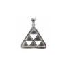 Openwork Triangle Canarian Pintadera Pendant