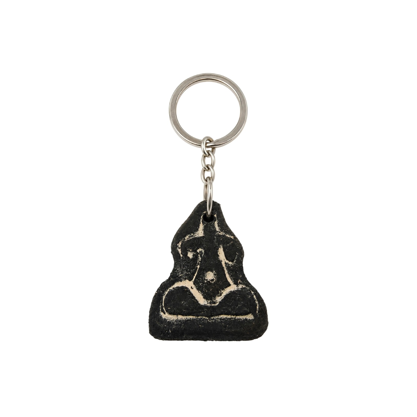 Idol of Tara Ceramic Keychain